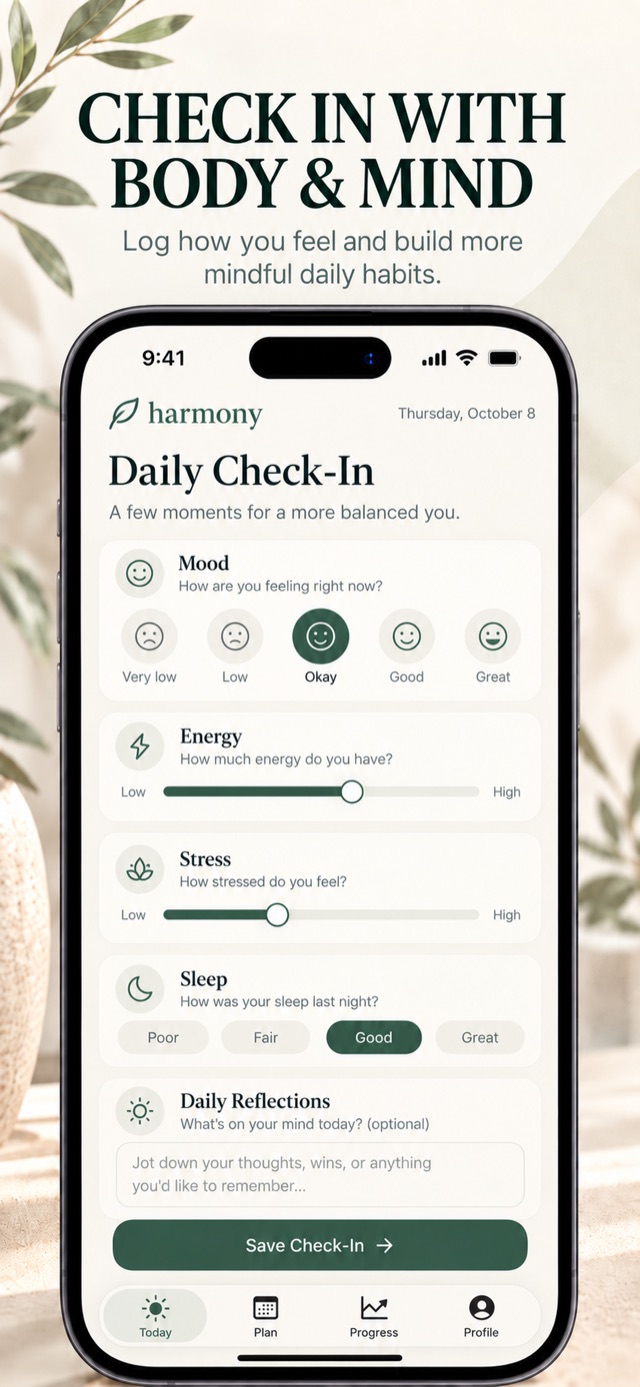 Daily check-in